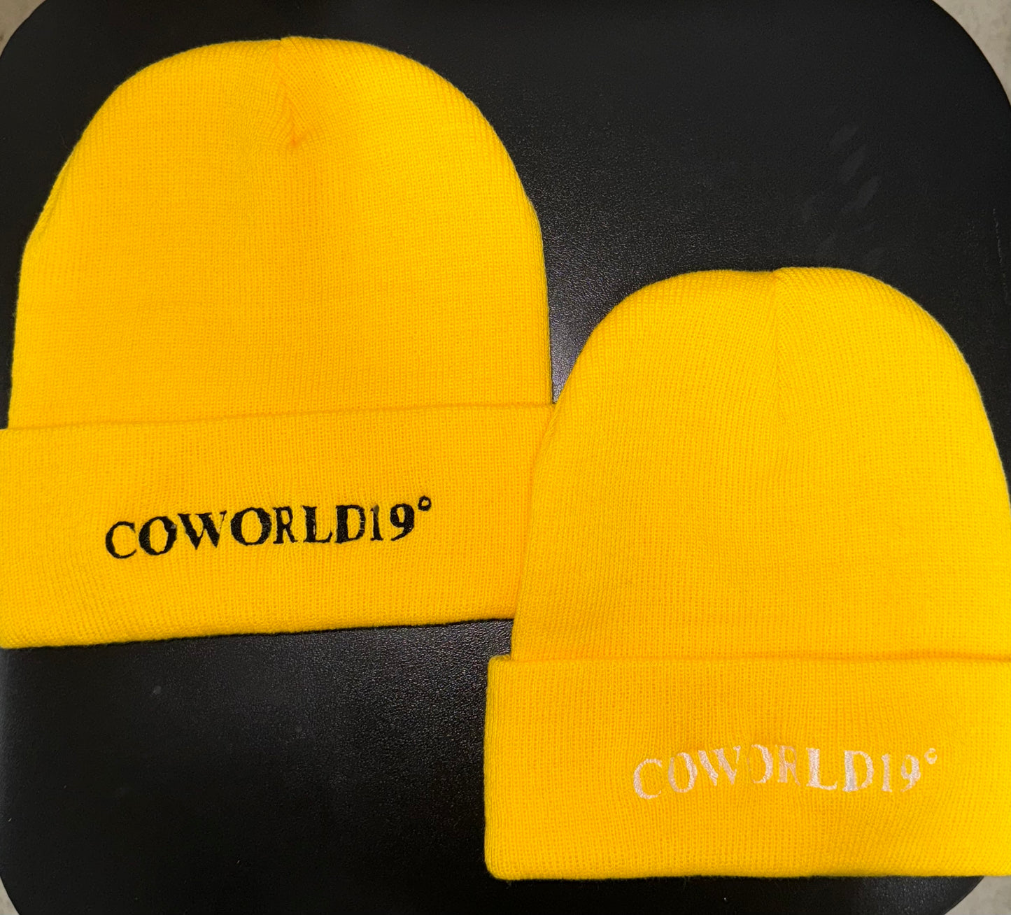 COWORLD beanies